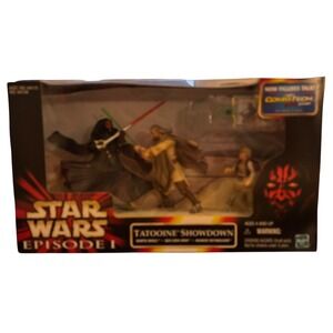 Star Wars Episode I Tatooine Showdown Darth Maul Qui-Gon Jinn Anakin Skywalker